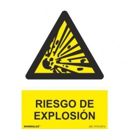 SEÑAL RIESGO EXPLOSION