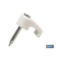GRAPA CABLE PLANO 2X1 50 UDS.