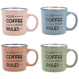 TAZA CERÁMICA COLOR SURTIDO...