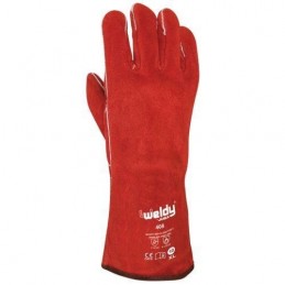 GUANTE SOLDADOR ROJO TALLA...