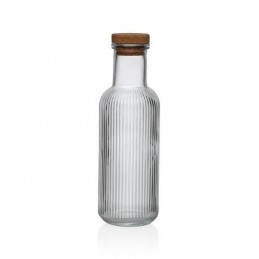BOTELLA TRANSPARENTE RAYAS...